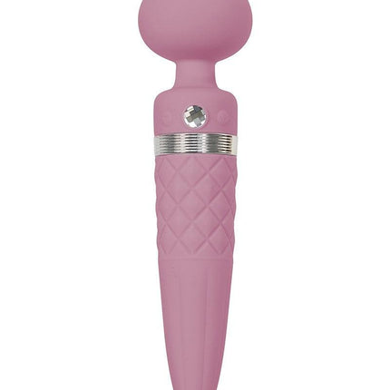 Pillow Talk Sultry Roterende Wand en G-spot Vibrator met verwarmingsfunctie - roze - Erotiekvoordeel.nl