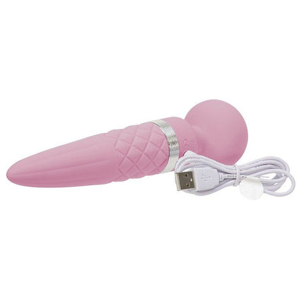 Pillow Talk Sultry Roterende Wand en G-spot Vibrator met verwarmingsfunctie - roze - Erotiekvoordeel.nl