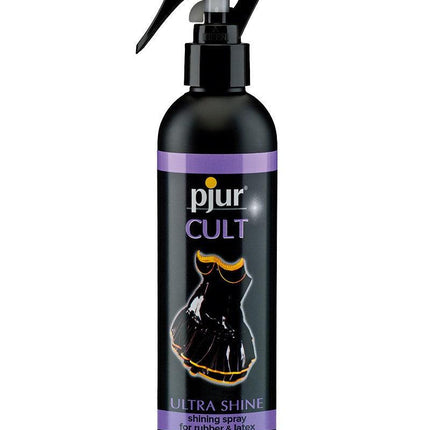 Pjur Cult Ultra Shine Spray voor rubber en latex - 250 ml - Erotiekvoordeel.nl