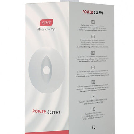 Power sleeve voor de Kiiroo Titan Experience Masturbator - zwart - Erotiekvoordeel.nl