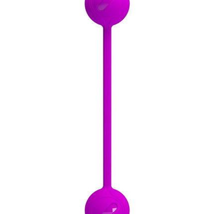 Pretty Kegel Ball III vaginale bekkenbodem training balletjes met metalen kogels - roze - Erotiekvoordeel.nl