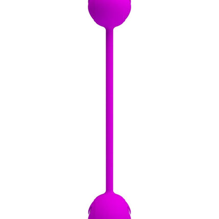 Pretty Kegel Ball III vaginale bekkenbodem training balletjes met metalen kogels - roze - Erotiekvoordeel.nl
