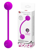 Pretty Kegel Ball III vaginale bekkenbodem training balletjes met metalen kogels - roze - Erotiekvoordeel.nl