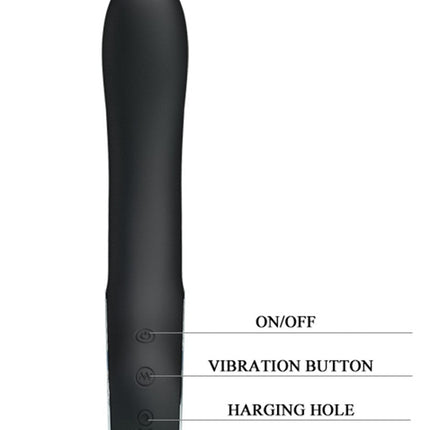 Pretty Love Alston Vibrator - zwart - Erotiekvoordeel.nl