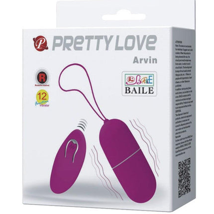 Pretty Love Arvin Vibrerend Eitje - paars - Erotiekvoordeel.nl