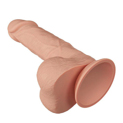 Pretty Love Bahamut - Dildo - Realistische Vibrerende Dildo - Lengte 21.8 cm - Met Afstandsbediening - Lichte Huidskleur - Geeft Levensechte Ervaring-Erotiekvoordeel.nl