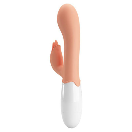 Pretty Love Bloody Mary - Vibrator - Rabbit Vibrator met Clitoris Stimulatie - Lichte Huidskleur - Geeft Intens en Krachtig Plezier-Erotiekvoordeel.nl