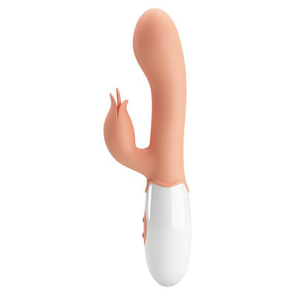 Pretty Love Bloody Mary - Vibrator - Rabbit Vibrator met Clitoris Stimulatie - Lichte Huidskleur - Geeft Intens en Krachtig Plezier-Erotiekvoordeel.nl
