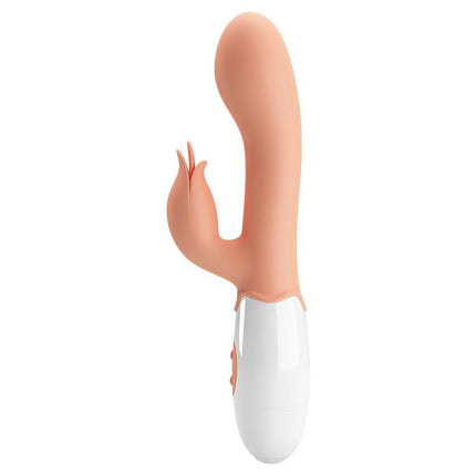 Pretty Love Bloody Mary - Vibrator - Rabbit Vibrator met Clitoris Stimulatie - Lichte Huidskleur - Geeft Intens en Krachtig Plezier-Erotiekvoordeel.nl