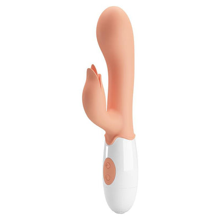 Pretty Love Bloody Mary - Vibrator - Rabbit Vibrator met Clitoris Stimulatie - Lichte Huidskleur - Geeft Intens en Krachtig Plezier-Erotiekvoordeel.nl