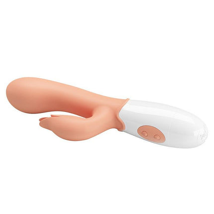Pretty Love Bloody Mary - Vibrator - Rabbit Vibrator met Clitoris Stimulatie - Lichte Huidskleur - Geeft Intens en Krachtig Plezier-Erotiekvoordeel.nl