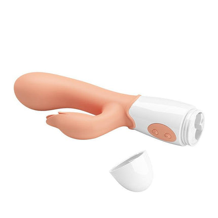 Pretty Love Bloody Mary - Vibrator - Rabbit Vibrator met Clitoris Stimulatie - Lichte Huidskleur - Geeft Intens en Krachtig Plezier-Erotiekvoordeel.nl