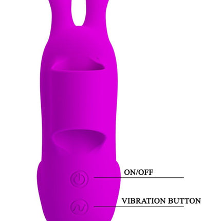 Pretty Love Bunny Vinger Vibrator - Erotiekvoordeel.nl