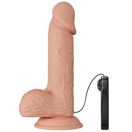 Pretty Love Catoblepas - Dildo - Realistische Vibrerende Dildo - Lengte 206 mm - Met Afstandsbediening - Lichte Huidskleur - Geeft Levensechte Ervaring-Erotiekvoordeel.nl