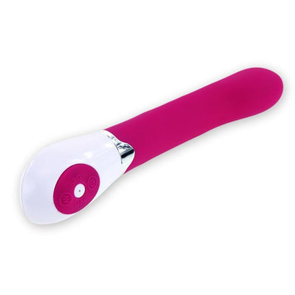 Pretty Love Daniel Klassieke Siliconen Basis Vibrator - roze - Erotiekvoordeel.nl