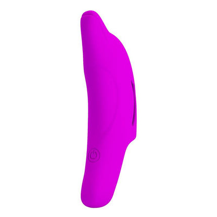 Pretty Love Delphini - Vibrator - Vinger Vibrator - Paars - Siliconen - USB Oplaadbaar - 10 standen-Erotiekvoordeel.nl