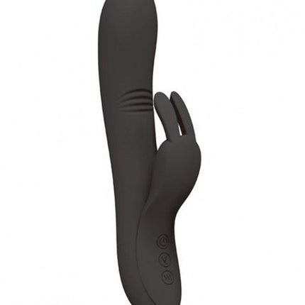 Pretty Love Dylan Bunny Vibrator - zwart - Erotiekvoordeel.nl