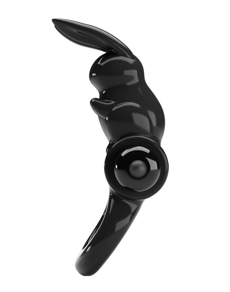 Pretty Love Exciting Ring Vibrerende Cockring - zwart-Erotiekvoordeel.nl