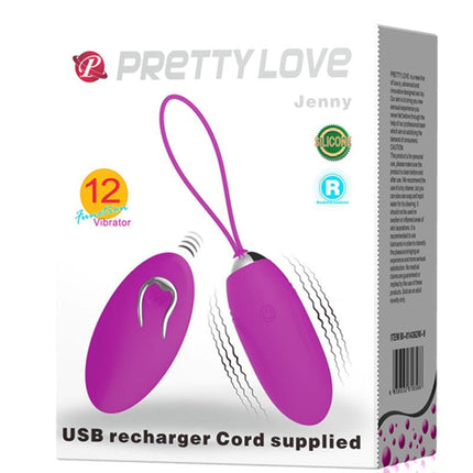 Pretty Love Jenny Vibrerend eitje met afstandsbediening - Erotiekvoordeel.nl