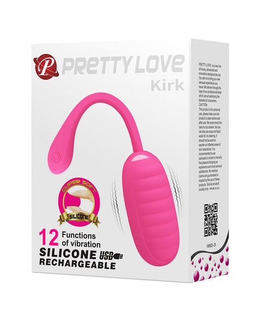 Pretty Love Kirk Vibrerend Eitje - roze - Erotiekvoordeel.nl