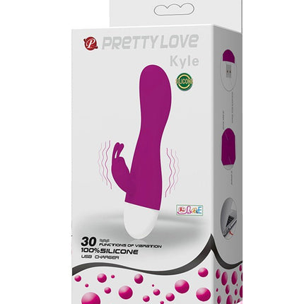 Pretty Love Kyle Bunny Vibrator - roze - Erotiekvoordeel.nl