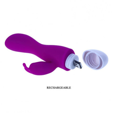 Pretty Love Kyle Bunny Vibrator - roze - Erotiekvoordeel.nl