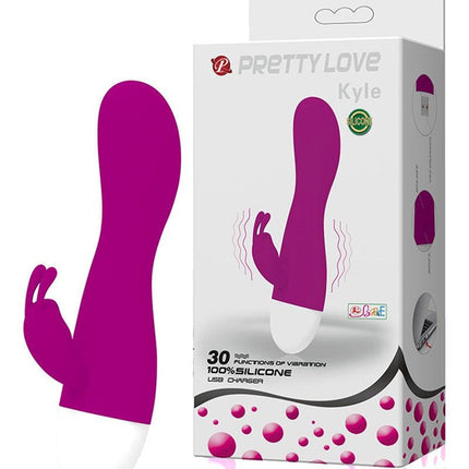 Pretty Love Kyle Bunny Vibrator - roze - Erotiekvoordeel.nl
