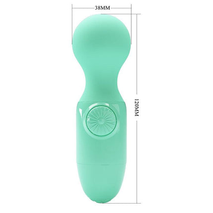 Pretty Love Little Cute - Vibrator - Mini Stick - Mini Wand Vibrator - Groen - Compact, Krachtig en Veelzijdig-Erotiekvoordeel.nl