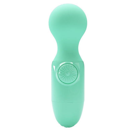 Pretty Love Little Cute - Vibrator - Mini Stick - Mini Wand Vibrator - Groen - Compact, Krachtig en Veelzijdig-Erotiekvoordeel.nl