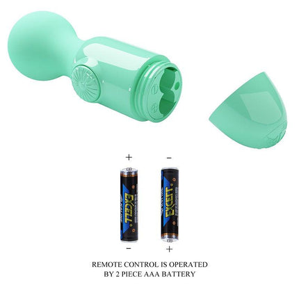 Pretty Love Little Cute - Vibrator - Mini Stick - Mini Wand Vibrator - Groen - Compact, Krachtig en Veelzijdig-Erotiekvoordeel.nl