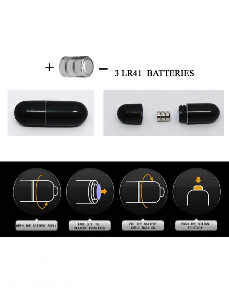 Pretty Love Locker Vibrerende Cockring - zwart - Erotiekvoordeel.nl