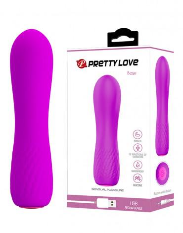 Pretty Love Mini Vibrator Beau - roze - Erotiekvoordeel.nl