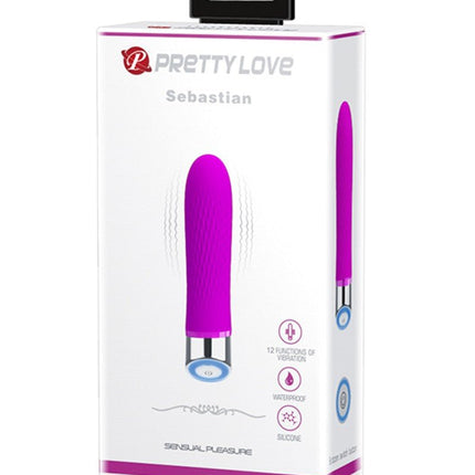 Pretty Love Mini vibrator Sampson - roze - Erotiekvoordeel.nl