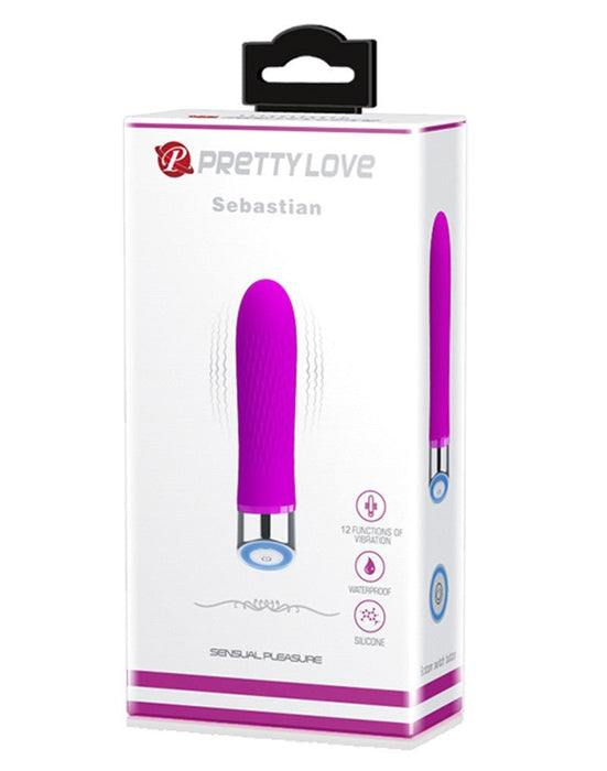 Pretty Love Mini vibrator Sebastian - roze - Erotiekvoordeel.nl