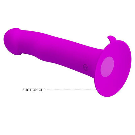 Pretty Love Murray - Vibrerende Dildo - 19 cm - Paars - USB Oplaadbaar - Siliconen - Ervaar Diep en Krachtig Plezier-Erotiekvoordeel.nl