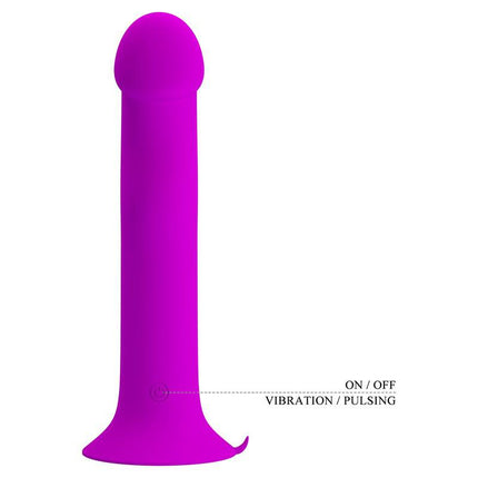 Pretty Love Murray - Vibrerende Dildo - 19 cm - Paars - USB Oplaadbaar - Siliconen - Ervaar Diep en Krachtig Plezier-Erotiekvoordeel.nl