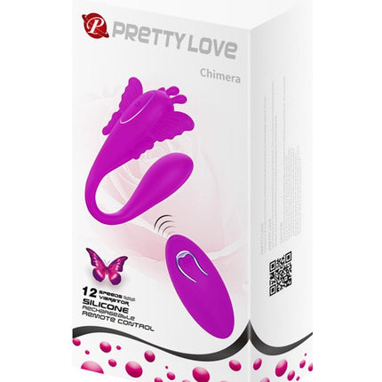 Pretty Love Partner Vibrator CHIMERA met afstandsbediening - dieproze-Erotiekvoordeel.nl