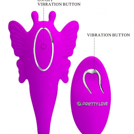 Pretty Love Partner Vibrator CHIMERA met afstandsbediening - dieproze-Erotiekvoordeel.nl