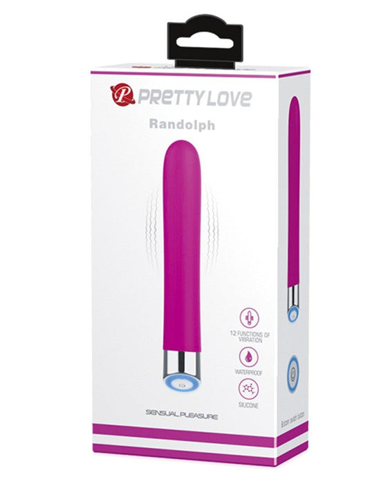 Pretty Love Randolph Klassieke Vibrator - roze - Erotiekvoordeel.nl