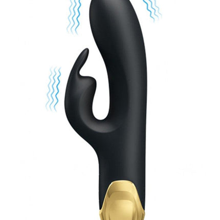 Pretty Love Royal Pleasure Double Pleasure Vibrator  - zwart/goud - Erotiekvoordeel.nl