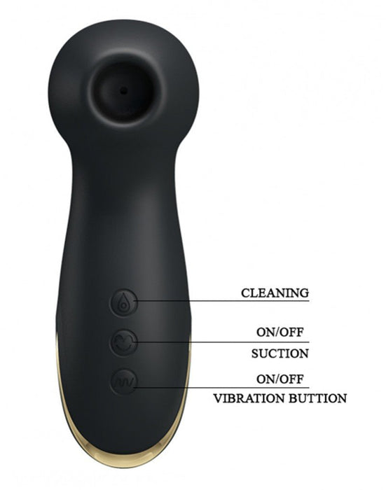 Pretty Love Royal Pleasure Hammer  Luchtdruk vibrator - zuigt aan je clitoris - Erotiekvoordeel.nl