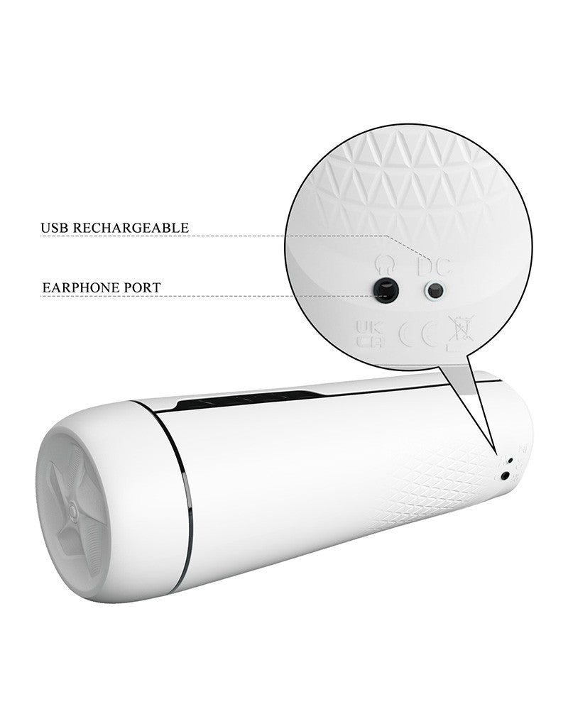 Pretty Love Sienna - Automatisch Vibrerende Masturbator - Met Toegevoegde Kreunfunctie Zuigkracht en Instelbare Vibraties-Erotiekvoordeel.nl