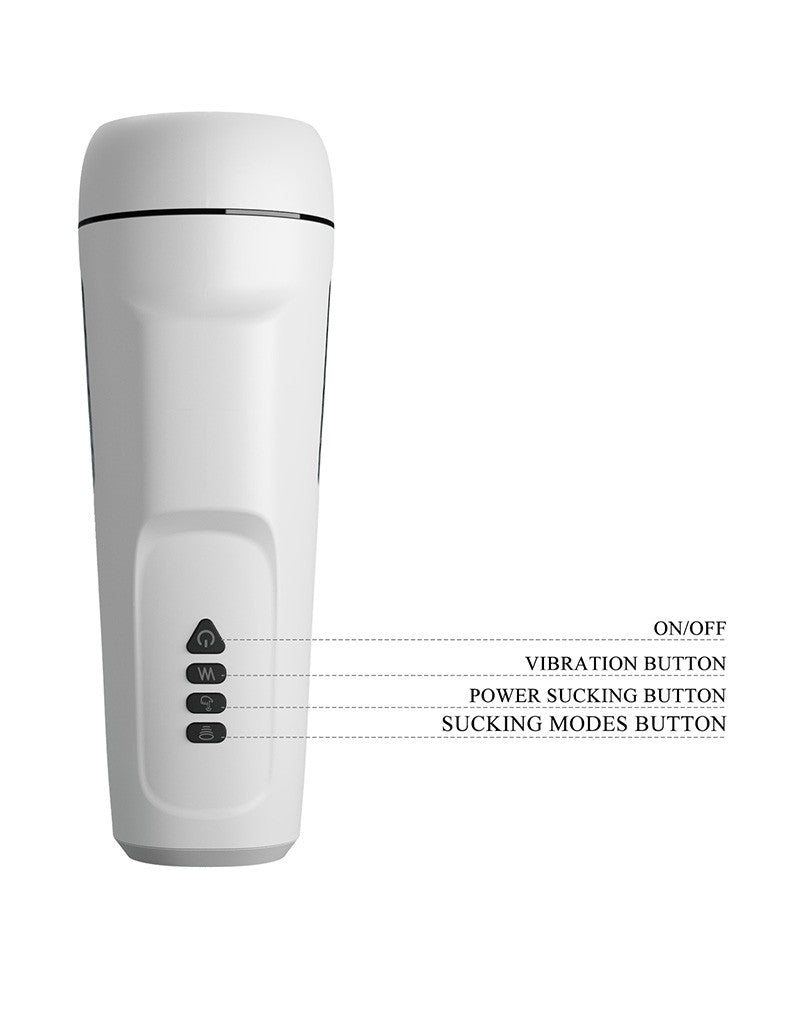 Pretty Love Sienna - Automatisch Vibrerende Masturbator - Met Toegevoegde Kreunfunctie Zuigkracht en Instelbare Vibraties-Erotiekvoordeel.nl