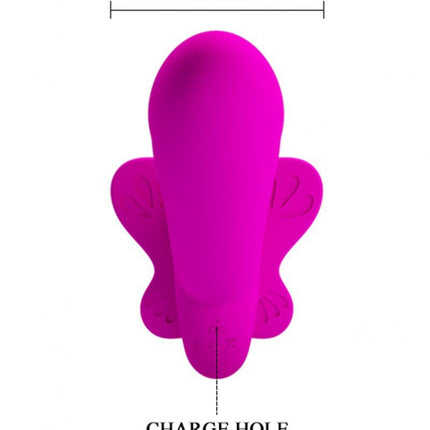 Pretty Love Strapless Strap-on Voorbindvibrator VALERIE - roze-Erotiekvoordeel.nl