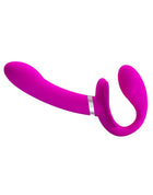 Pretty Love Strapless Strap-on Voorbindvibrator VALERIE - roze-Erotiekvoordeel.nl