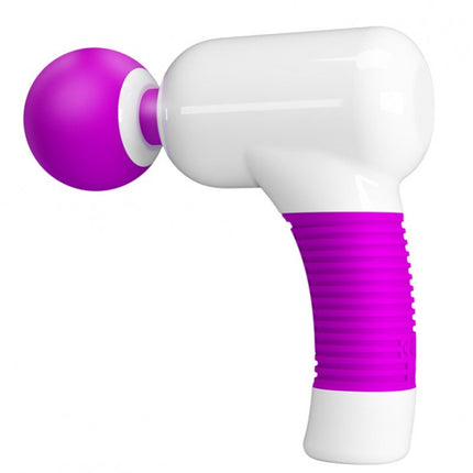 Pretty Love Swan Super Power Gun Massage Apparaat & Wand Vibrator in 1 - roze - Erotiekvoordeel.nl