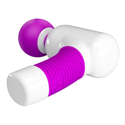 Pretty Love Swan Super Power Gun Massage Apparaat & Wand Vibrator in 1 - roze - Erotiekvoordeel.nl