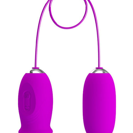 Pretty Love Vibrerend Eitje en Clit Licker DAISY 2 in 1 - roze-Erotiekvoordeel.nl