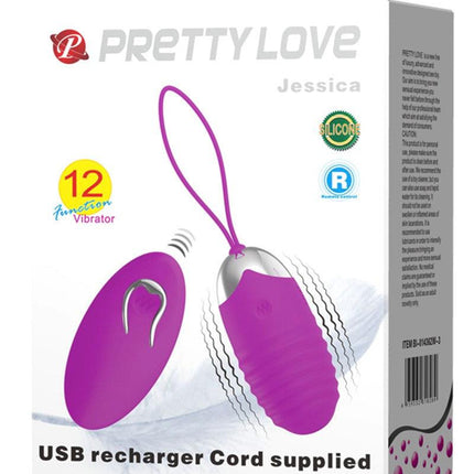 Pretty Love Vibrerend Eitje met afstandsbediening Jessica - Erotiekvoordeel.nl