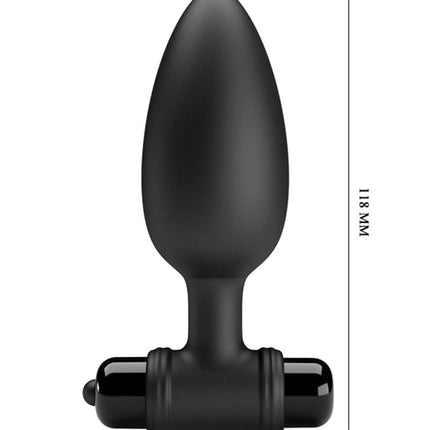 Pretty Love Vibrerende Buttplug Vibra Buttplug II - zwart-Erotiekvoordeel.nl